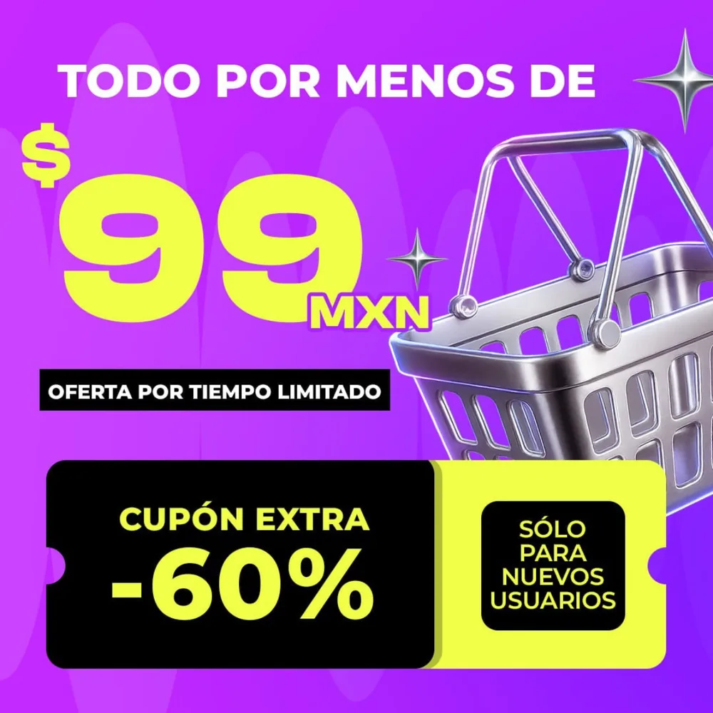 Todo por menos de $99